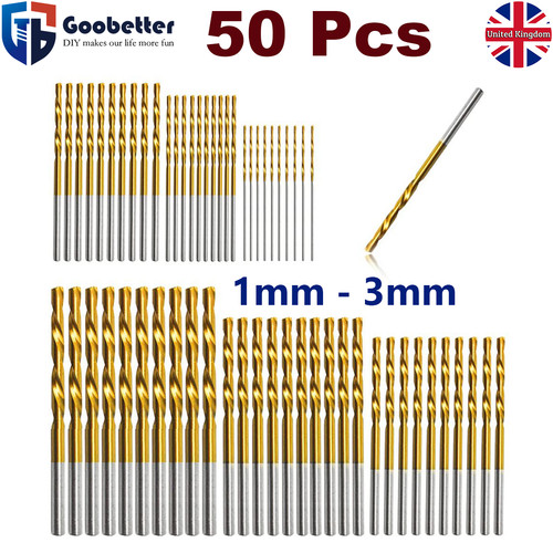 50pcs micro round - shank, drill