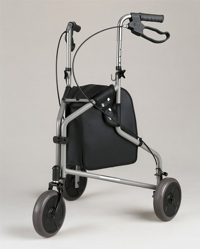 Aidapt silver steel - silver, walker