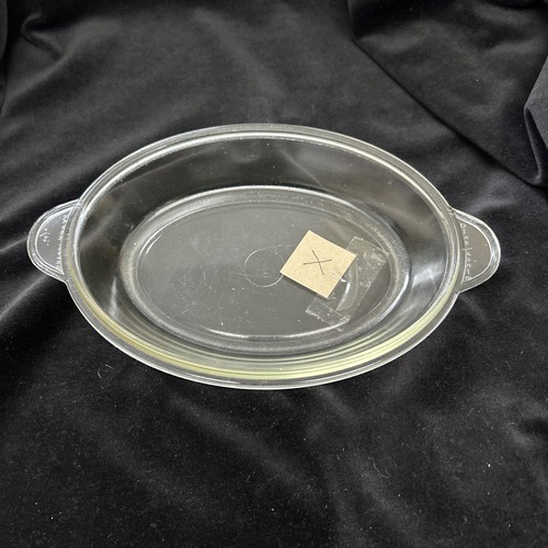 Vtg pyrex oval casserole dish - vtg,