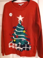 Ladies Christmas Tree Jumper