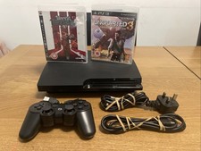 PlayStation 3 Slim 160GB Console With Controller And 2 Games