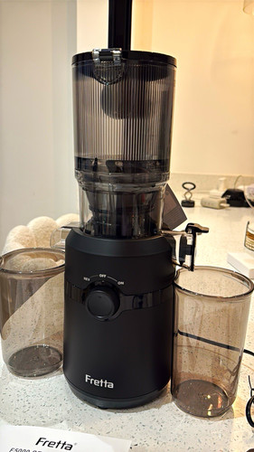 Fretta slow juicer black - slow,