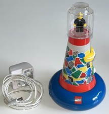 Lego Rechargeable Night Light Torch & Lego Mini Figure Light Up Display Working