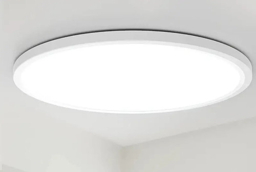 1pk white ceiling light - light, led