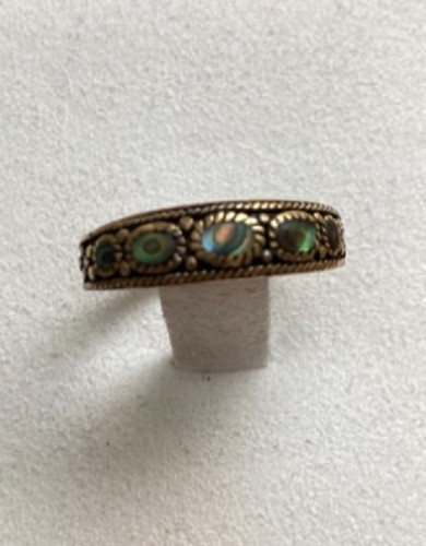 Vintage paua shell stone - paua,