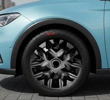 14" Wheel Trims Set of 4 Black