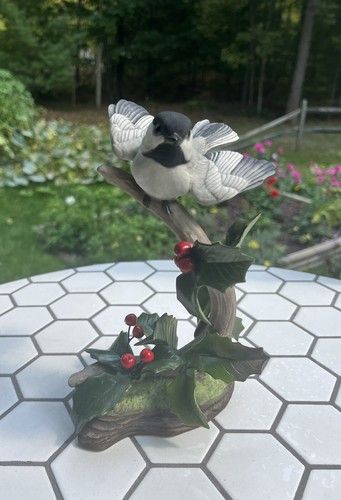 Boehm porcelain bird black - porcelain,