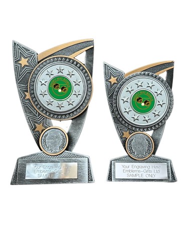 Short mat bowls award - short, (j)