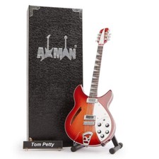 Tom Petty Guitar Miniature Replica | Heartbreakers | Handmade Music Gifts