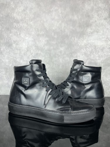 Acne studios black leather - acne,