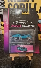 JADA PINK SLIPS - BUGATTI CHIRON PUR SPORT - BLUE - 1/64 - SEALED 