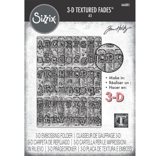 Sizzix texture fades - sizzix, 3d