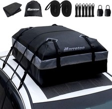 Marretoo Car Roof Bag, Waterproof, Soft Rooftop Luggage Storage for any car