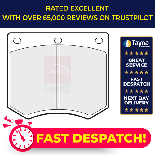 Brake pads set fits - brake,