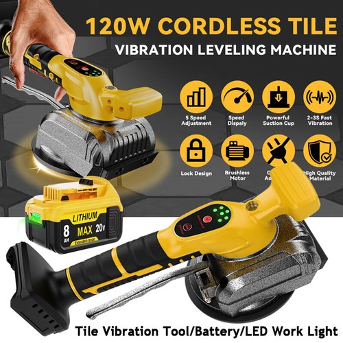 Tile vibration leveling - tile,