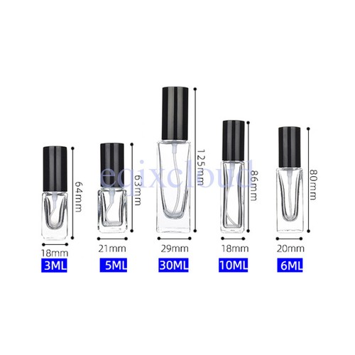 Wholesale empty glass - wholesale, 3ml
