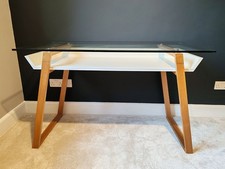 John Lewis Glass Topped Office