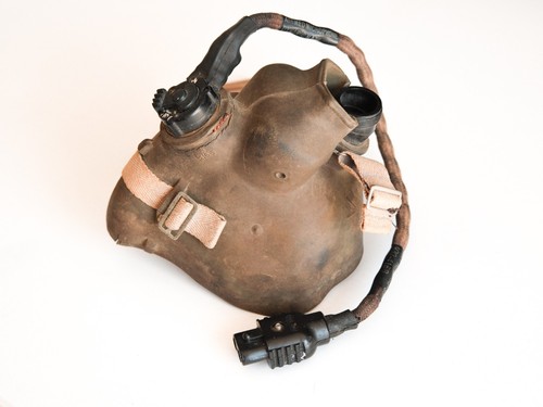 Vintage raf type oxygen mask - vintage,