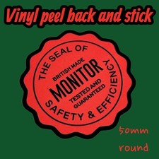 Monitor Blow Torch Vinyl Sticker Decal Jug Vintage Classic Lamp Brass Tool Retro