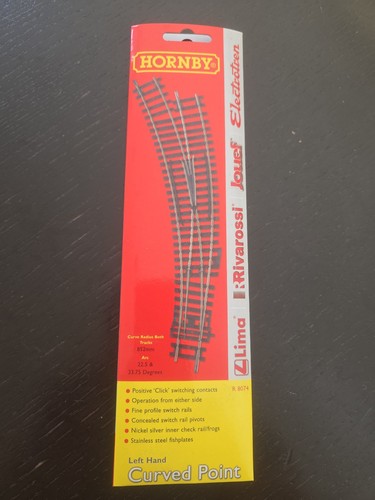 Hornby r8074 left hand - r8074,