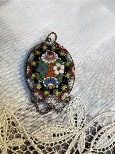 Vintage italian micro mosaic - italian,