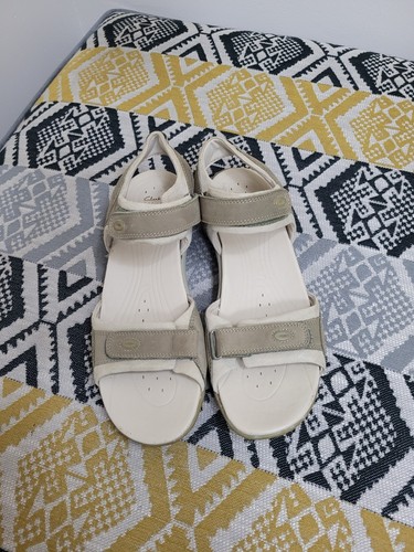 Euc khaki clarks jute - euc,