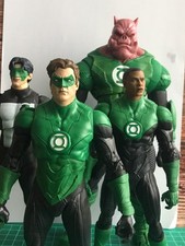 DC Universe Green Lantern X4  Hal .John.Kyle.Kilowog Action Figure