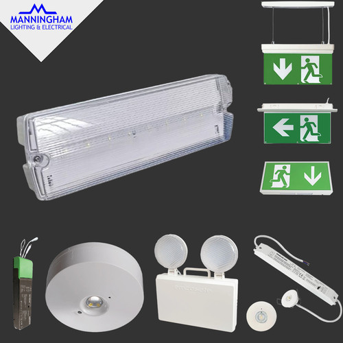 Led emergency exit sign - exit,