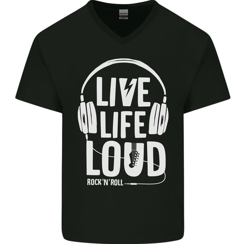 Music live life loud rock - rock, n