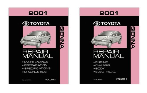 2001 toyota sienna shop - 2001,