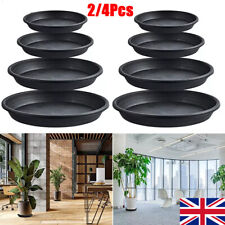 Plant Pot Saucers Round Black
