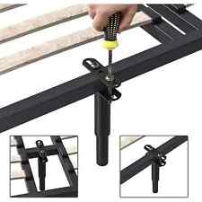 2X Bed Legs Adjustable Retractable Heavy Duty Bed Center Frame Slat Support Leg