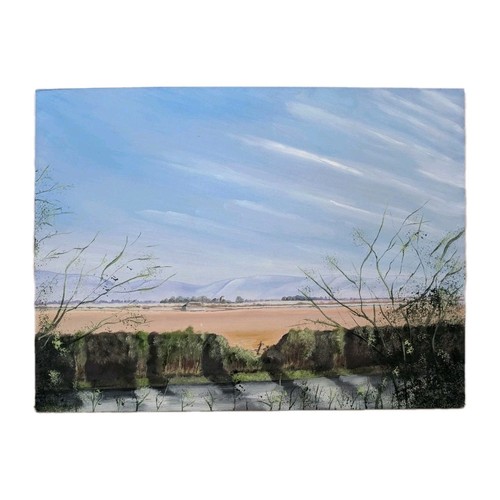 Original oil painting board - original,