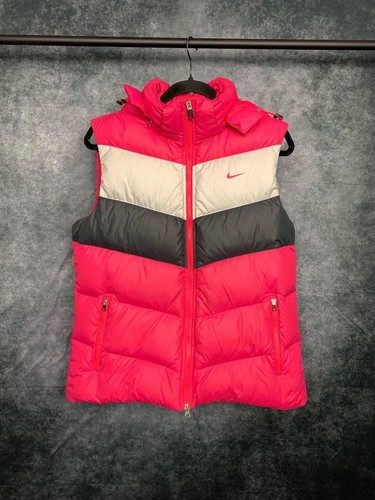Nike womens pink puffer gilet - nike,