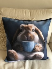 Rabbit / Bunny Cushion Cover