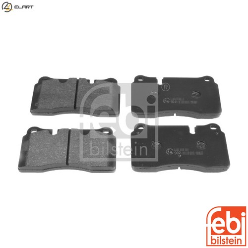 Brake pad set disc - set,