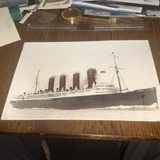 Real Coloured Photograph of