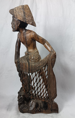 Balinese hand carved - carved, wooden