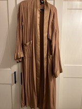 Ladies Open Abaya Islamic Clothing Dark Peach Modest Wear Aab Collection Used