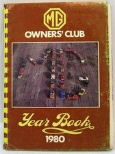 MG OWNERS' CLUB YEAR BOOK 1980