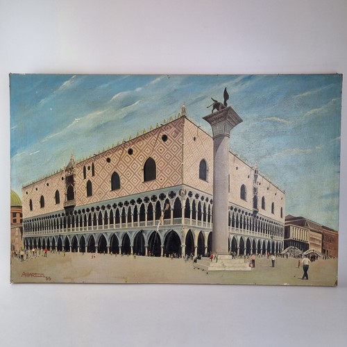 20thc signed oil board - 20thc,