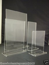Menu holder leaflet stand - leaflet,