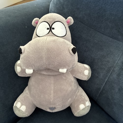 Soft stuffed toy - toy, hippo,