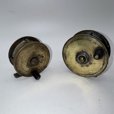 2 x Vintage Brass Fly Fishing