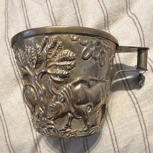 Vapheio gold plated cup - gold,