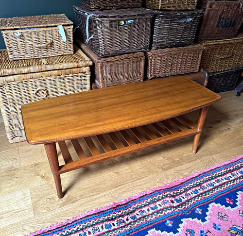 Mid century teak - teak, coffee