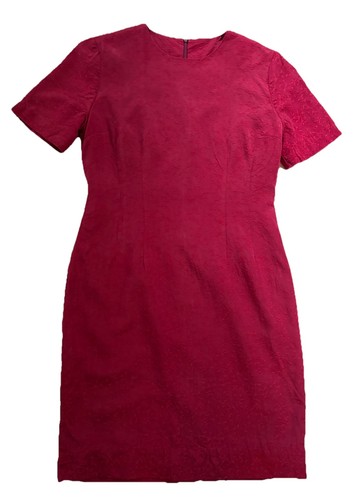 Vintage 80s red silk blend - vintage,