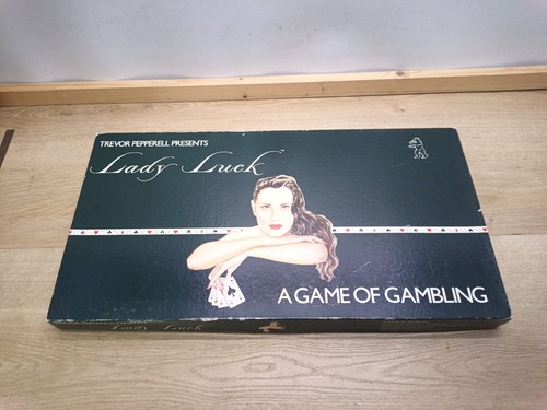Vintage lady luck gambling - vintage,