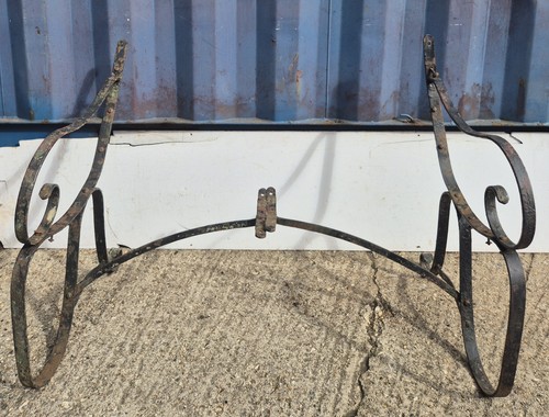 Pair victorian wrought iron - victorian,