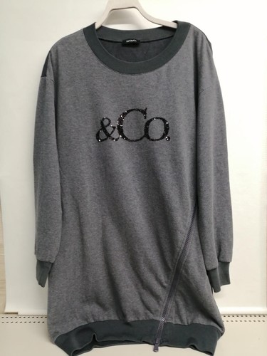 Max gry logo sweat dress - d.gry,